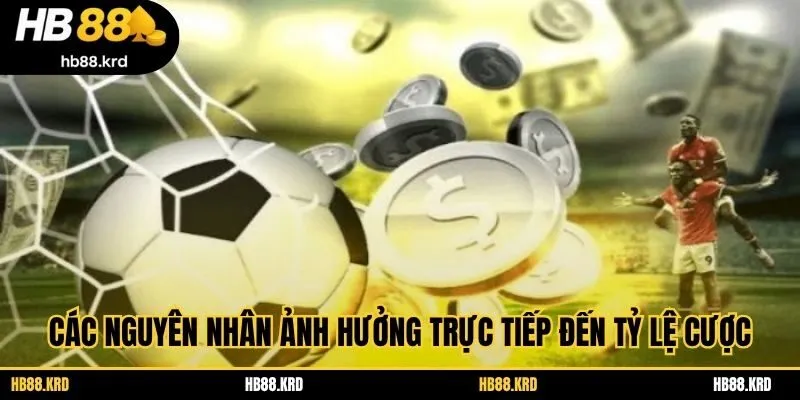 Các nguyên nhân ảnh hưởng trực tiếp đến tỷ lệ cược